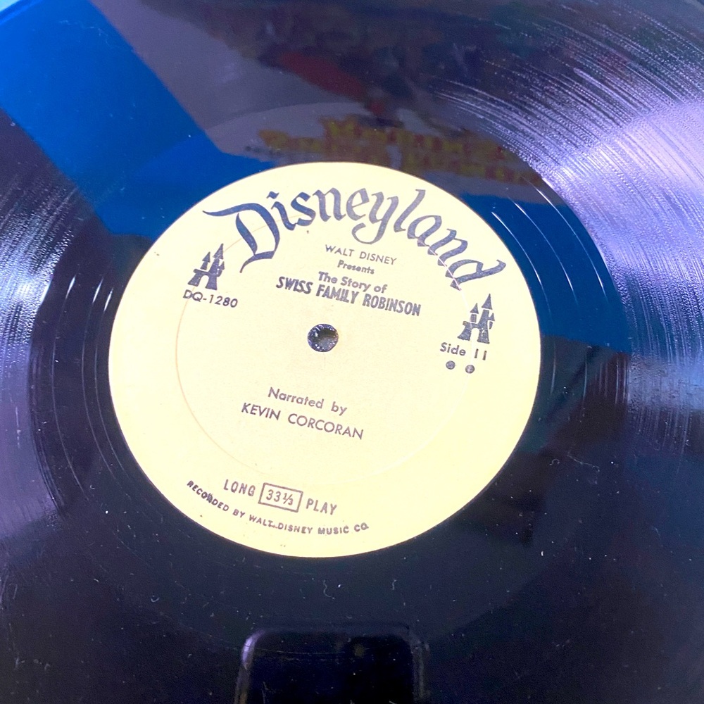 Walt Disney’s Swiss Family Robinson Disneyland Vintage Vinyl Record DQ-1280 12” - Picture 12 of 15